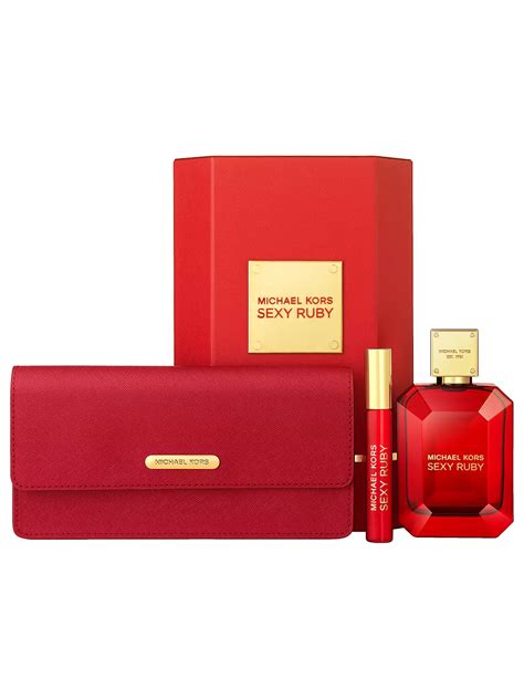 michael kors ruby perfume gift set|michael kors perfume sexy ruby.